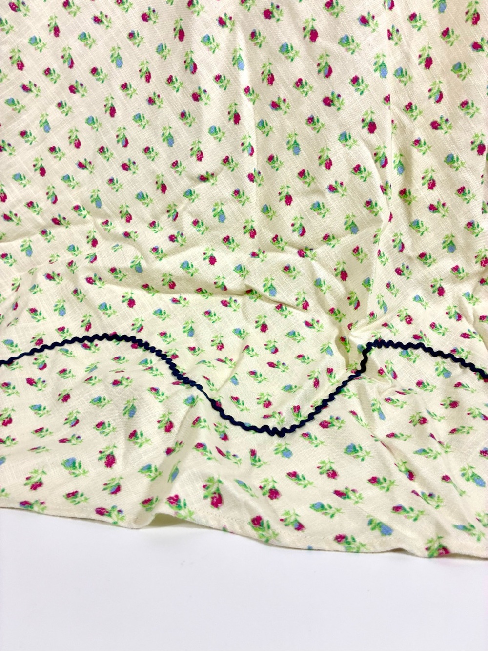 Free People Sweet Hearts Floral Sleeveless Cotton Midi Dress Western Medium NWT - Picture 12 of 17